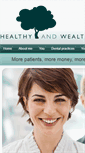 Mobile Screenshot of healthyandwealthy.co.uk